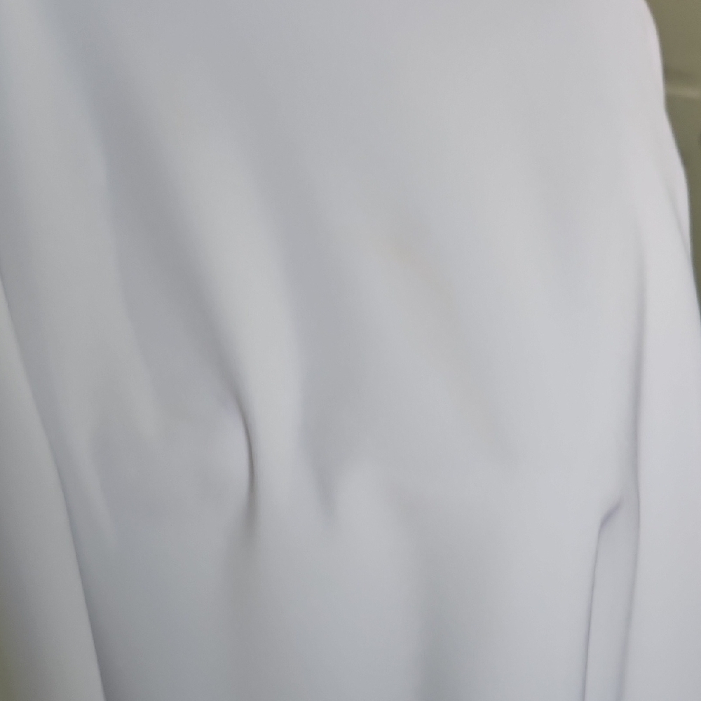 Callaway White and Blue Long Sleeve Top with Green Accents - Picture 8 of 14